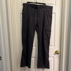 Prana Stretch Zion Men's Pant - Dark Iron(Charcoal grey) XL 40W 32L